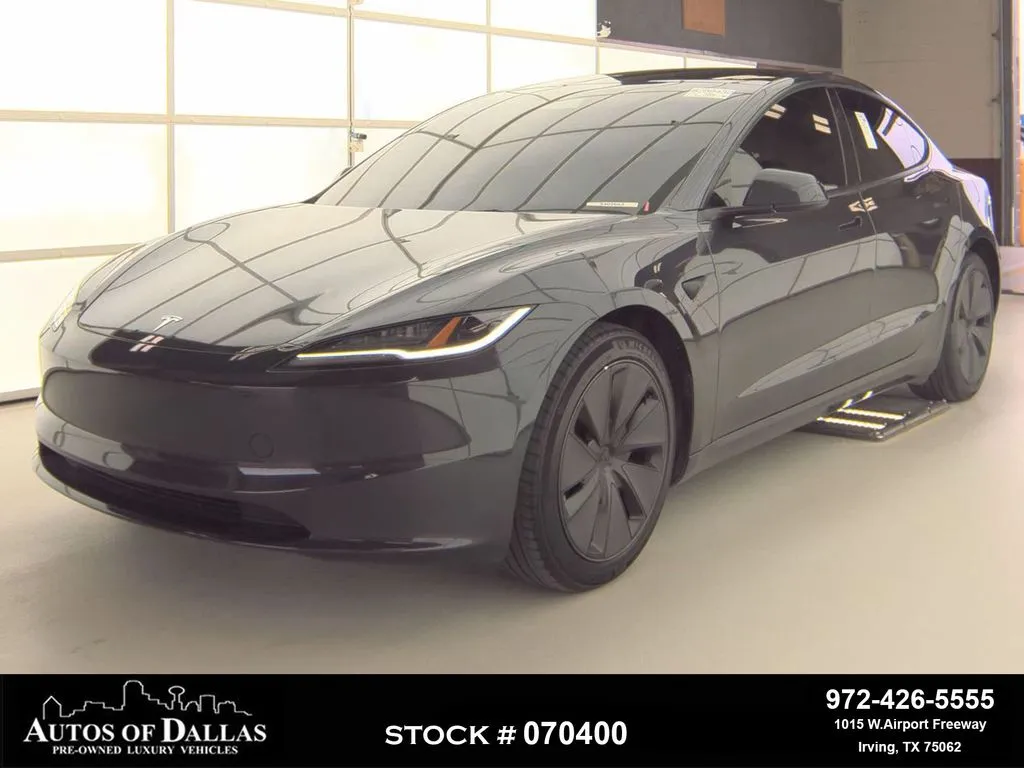 Blue 2025 Tesla Model 3 Long Range NAV,CAM,PANO,HTD STS,BLIND SPOT for sale in Irving, TX