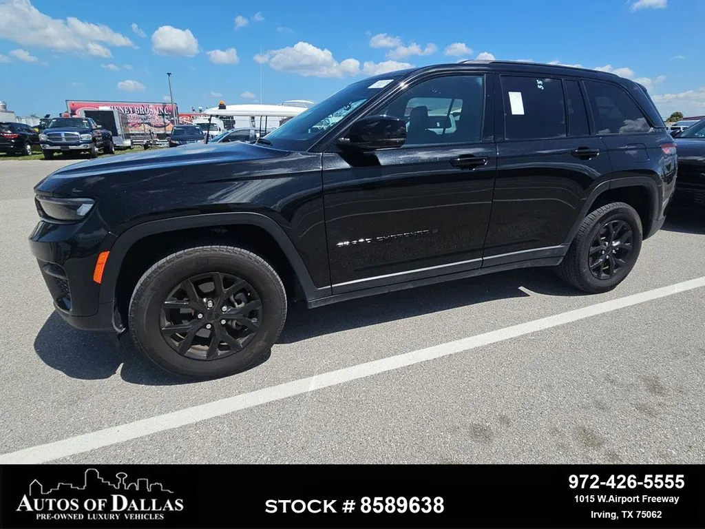 Black 2024 Jeep Grand Cherokee Altitude CAM,HTD STS,BLIND SPOT,18" WLS for sale in Irving, TX