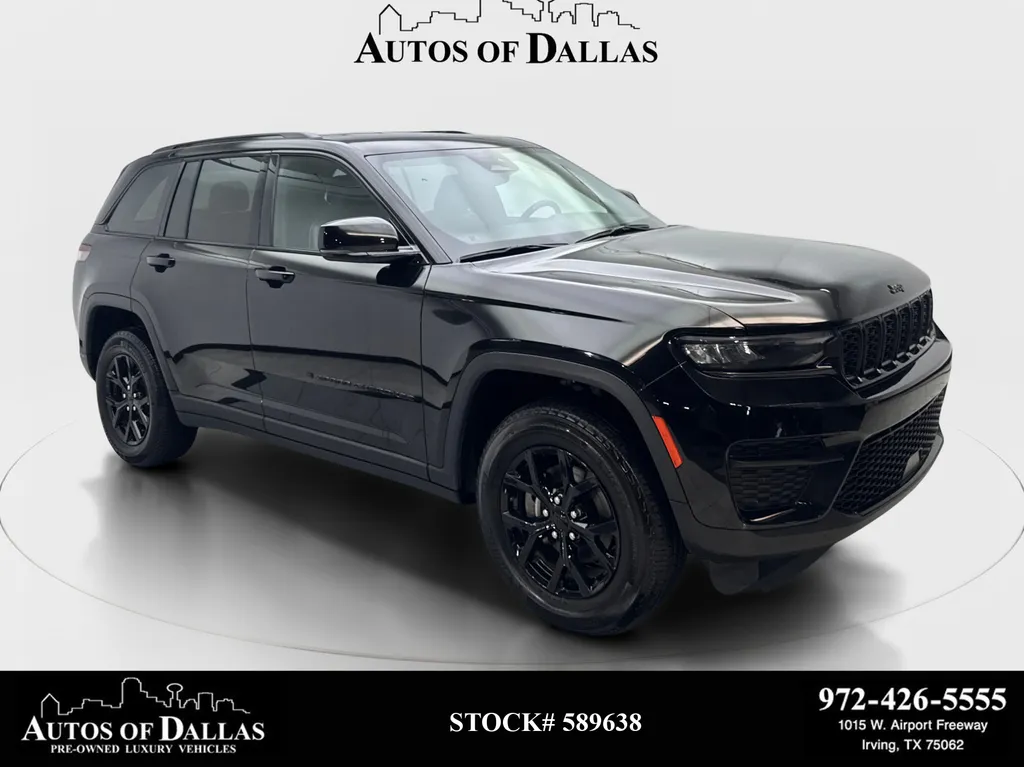 Black 2024 Jeep Grand Cherokee Altitude CAM,HTD STS,BLIND SPOT,18" WLS for sale in Irving, TX