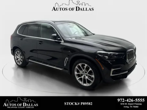 Black 2023 BMW X5 sDrive40i X LINE,NAV,CAM,PANO,HTD STS,BLIND SPOT for sale in Irving, TX
