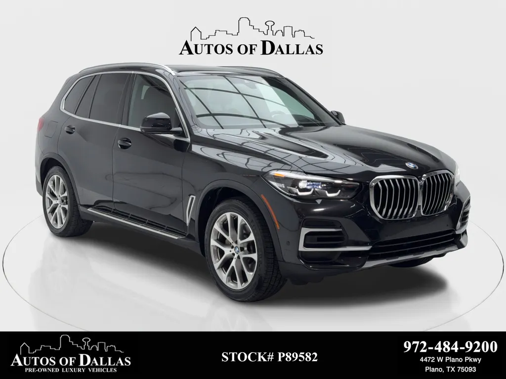 Black 2023 BMW X5 sDrive40i X LINE,NAV,CAM,PANO,HTD STS,BLIND SPOT for sale in Irving, TX