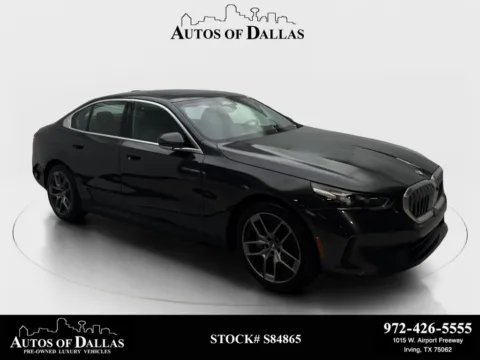 White 2024 BMW i5 eDrive40 NAV,CAM,SUNROOF,HTD STS,BLIND SPOT for sale in Irving, TX