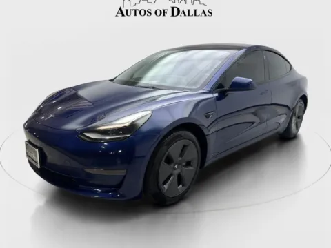 Photos of 2022 Tesla Model 3 NAV,CAM,PANO,HTD STS,BLIND SPOT for sale in Irving, TX at Autos of Dallas - Irving