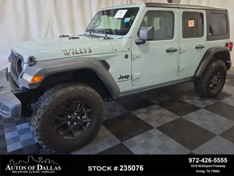 Unknown 2024 Jeep Wrangler Willys for sale in Irving, TX
