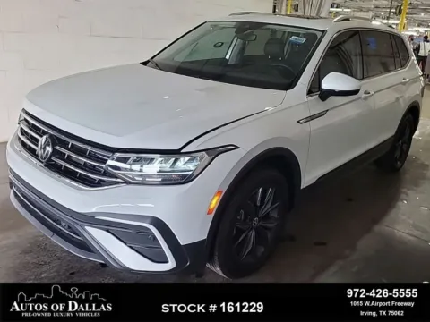 White 2024 Volkswagen Tiguan 2.0T SE for sale in Irving, TX