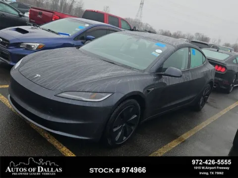 Photos of 2025 Tesla Model 3 Long Range NAV,CAM,PANO,HTD STS,BLIND SPOT for sale in Irving, TX at Autos of Dallas - Irving