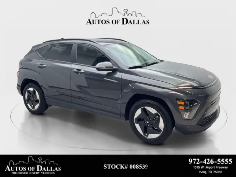 Gray 2024 Hyundai Kona Electric SEL for sale in Irving, TX