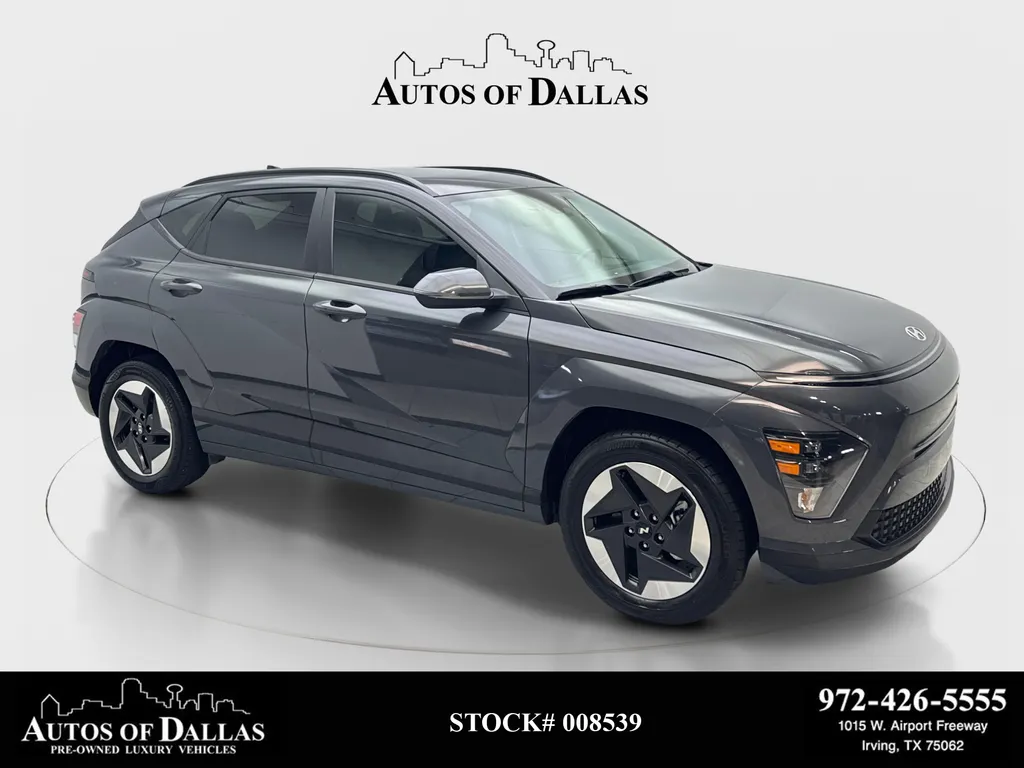 Gray 2024 Hyundai Kona Electric SEL for sale in Irving, TX