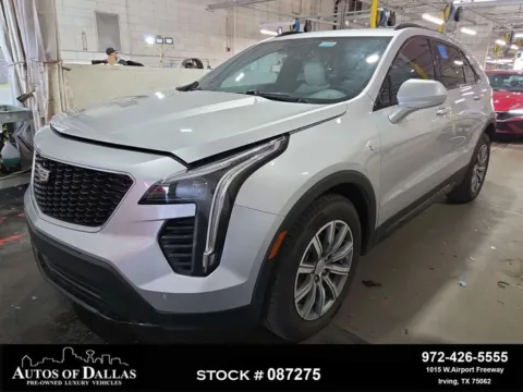 Silver 2020 Cadillac XT4 Sport for sale in Irving, TX