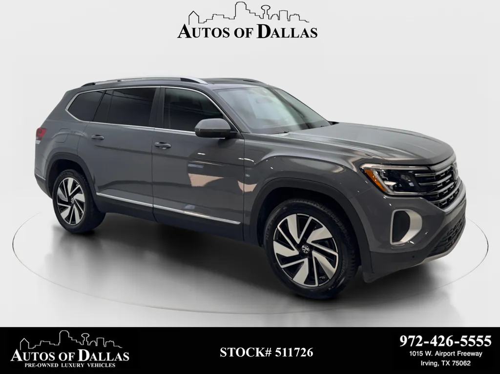 Red 2025 Volkswagen Atlas 2.0T SEL NAV,CAM,PANO,HTD STS,BLIND SPOT,3RD ROW for sale in Irving, TX