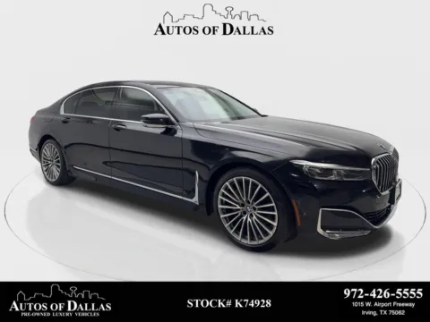 Black 2022 BMW 7 Series 740i for sale in Irving, TX