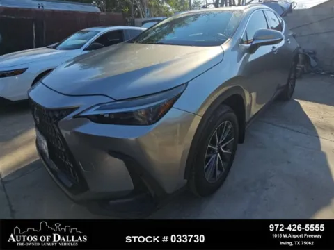 Silver 2024 Lexus NX 350 NAV,CAM,SUNROOF,HTD STS,BLIND SPOT for sale in Irving, TX