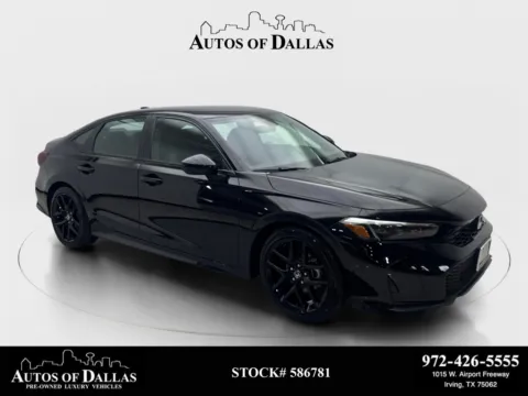 Silver 2025 Honda Civic Sport for sale in Irving, TX