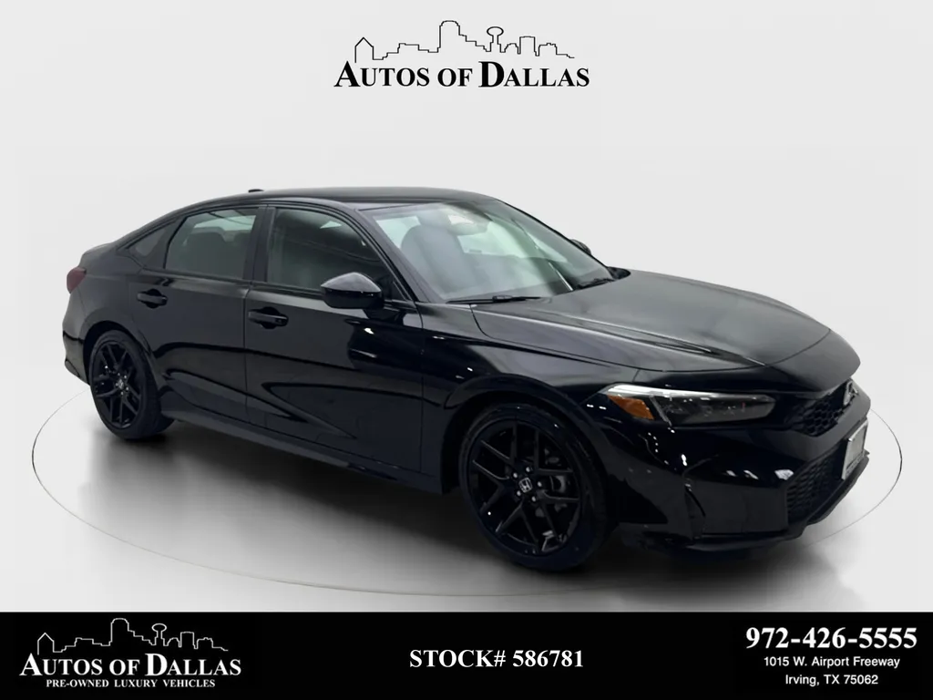 Silver 2025 Honda Civic Sport for sale in Irving, TX
