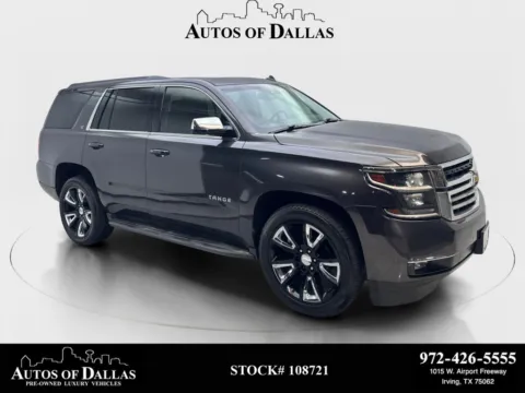 Gray 2015 Chevrolet Tahoe LT for sale in Irving, TX