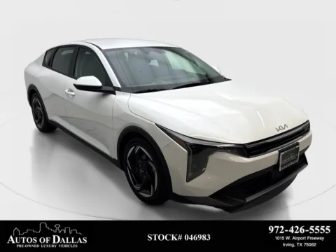 White 2025 Kia K4 EX for sale in Irving, TX
