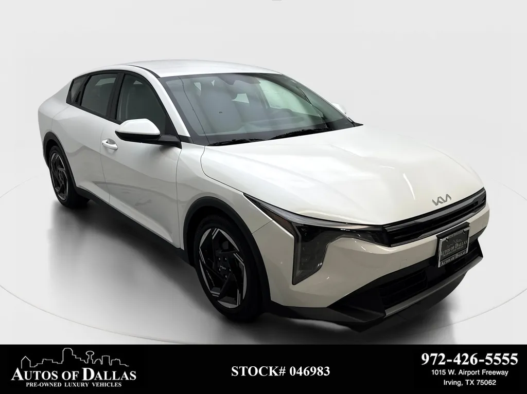 White 2025 Kia K4 EX for sale in Irving, TX