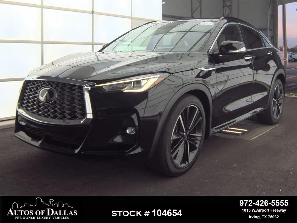 2023 INFINITI QX55 LUXE CAM,SUNROOF,HTD STS,BLIND SPOT,20" WLS for sale in Irving, TX