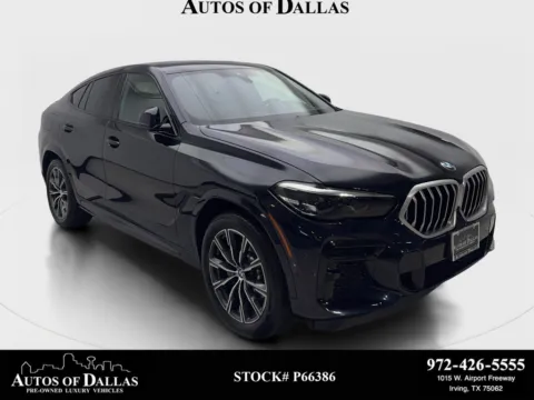Black 2023 BMW X6 xDrive40i for sale in Irving, TX