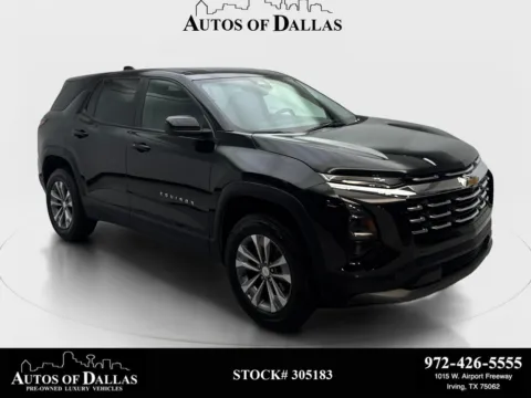 Black 2025 Chevrolet Equinox LT for sale in Irving, TX