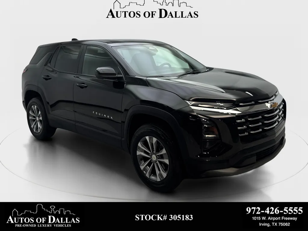 Black 2025 Chevrolet Equinox LT for sale in Irving, TX