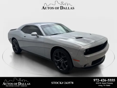 Gray 2020 Dodge Challenger SXT for sale in Irving, TX