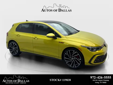 Photos of 2022 Volkswagen Golf GTI Autobahn for sale in Irving, TX at Autos of Dallas - Irving