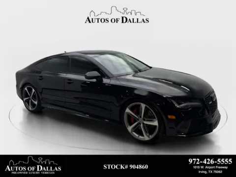 Black 2014 Audi RS 7 4.0T Prestige for sale in Irving, TX