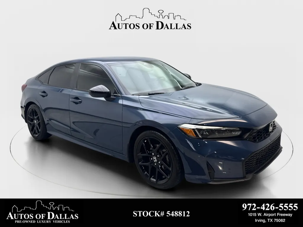 Blue 2025 Honda Civic Sport for sale in Irving, TX