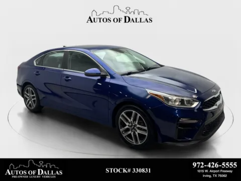 Blue 2021 Kia Forte EX for sale in Irving, TX