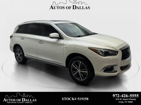 White 2019 INFINITI QX60 LUXE for sale in Irving, TX