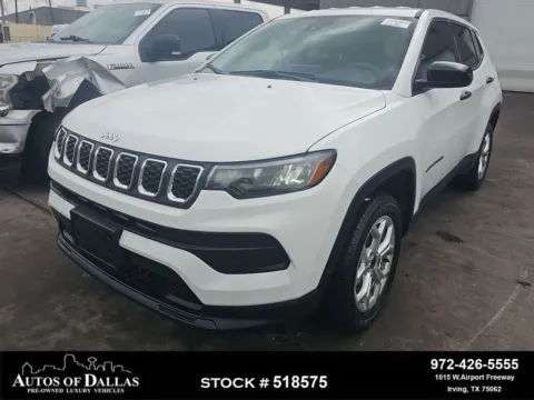 Photos of 2025 Jeep Compass Sport for sale in Irving, TX at Autos of Dallas - Irving