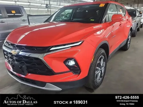 Orange 2025 Chevrolet Blazer LT for sale in Irving, TX