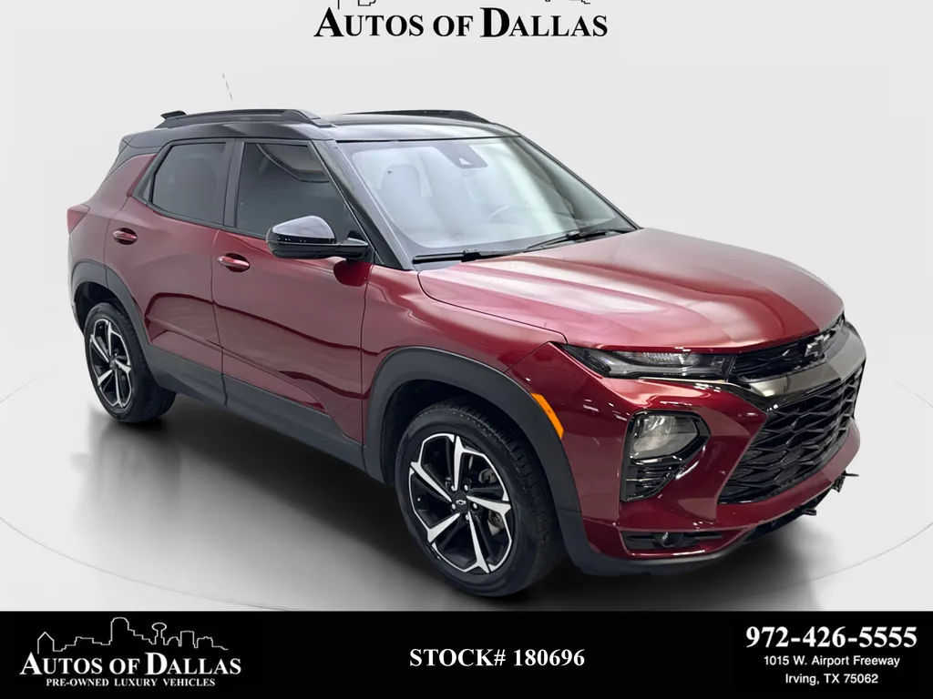 Red 2023 Chevrolet TrailBlazer RS for sale in Irving, TX