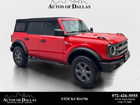 Red 2022 Ford Bronco Big Bend for sale in Irving, TX