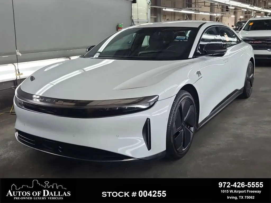 White 2024 Lucid Air Pure for sale in Irving, TX