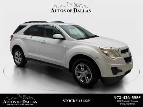 White 2015 Chevrolet Equinox LT for sale in Irving, TX