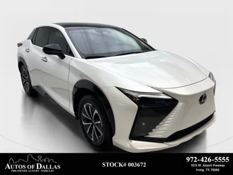White 2024 Lexus RZ 300e Premium for sale in Irving, TX