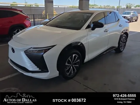 White 2024 Lexus RZ 300e Premium for sale in Irving, TX