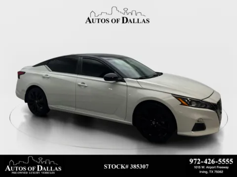 White 2022 Nissan Altima 2.5 SR for sale in Irving, TX