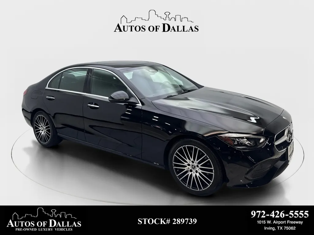 Black 2025 Mercedes-Benz C-Class C 300 for sale in Irving, TX
