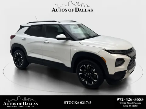 White 2023 Chevrolet TrailBlazer LT for sale in Irving, TX