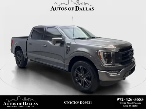 Gray 2022 Ford F-150 Lariat for sale in Irving, TX