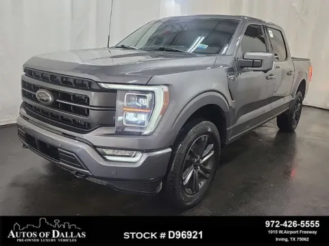 Gray 2022 Ford F-150 Lariat for sale in Irving, TX