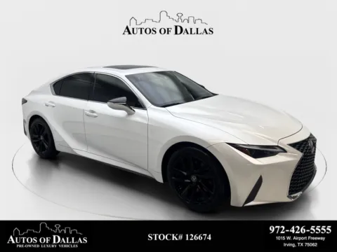 White 2023 Lexus IS 300 for sale in Irving, TX