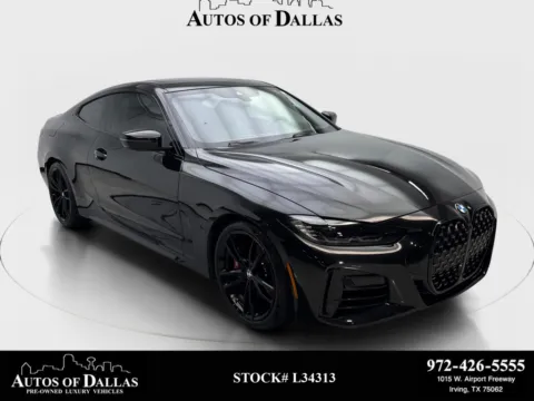 Black 2023 BMW 4 Series M440i for sale in Irving, TX