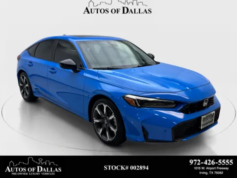 Blue 2025 Honda Civic Hybrid Sport Touring for sale in Irving, TX