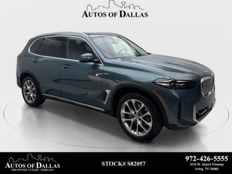 Blue 2024 BMW X5 xDrive40i for sale in Irving, TX