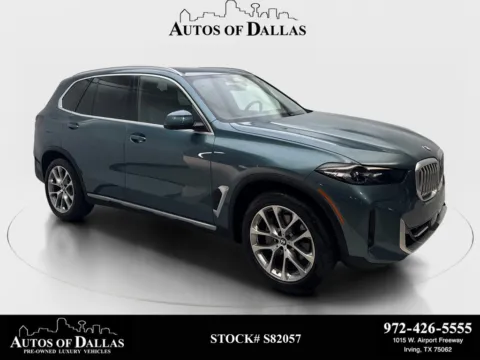 Blue 2024 BMW X5 xDrive40i for sale in Irving, TX