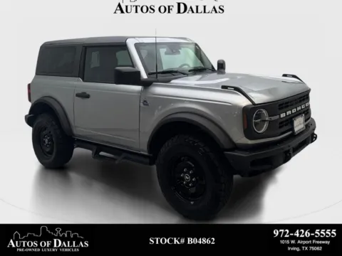 Silver 2022 Ford Bronco Black Diamond for sale in Irving, TX